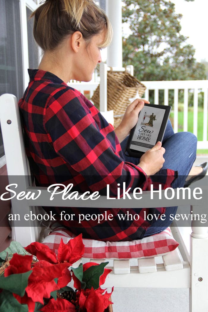 Sew Place Like Home - a holiday compilation from your favorite sewing bloggers - Melly Sews