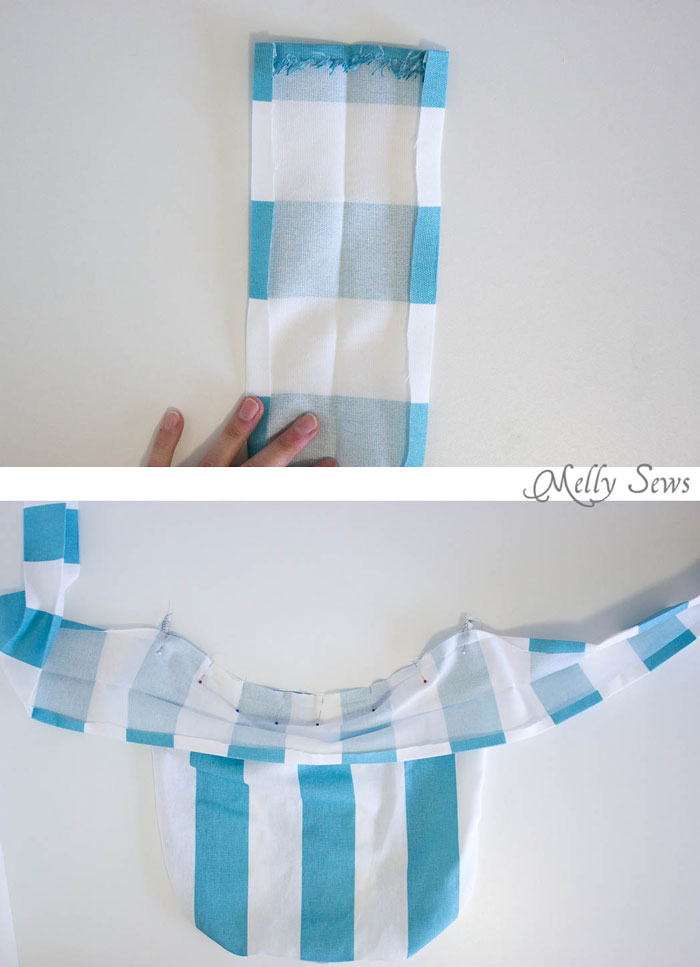 Step 3 - Sew a Clothespin Bag - Great way to keep clothespins close at hand - Melly Sews