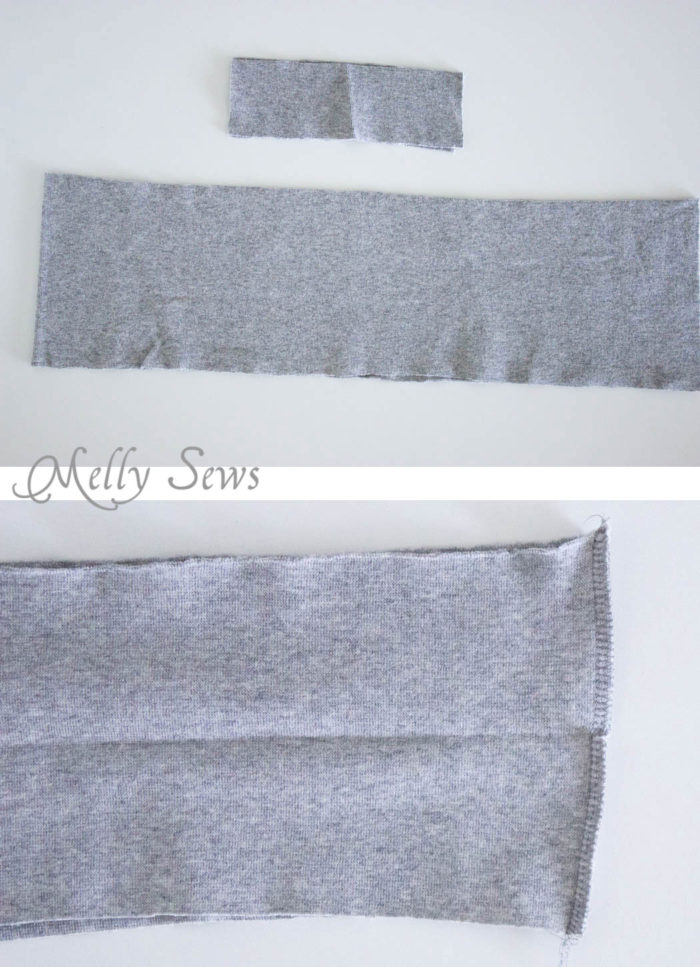 Step 2 - Pencil Skirt Tutorial - sew a simple pencil skirt with pockets with this easy DIY tutorial from Melly Sews 