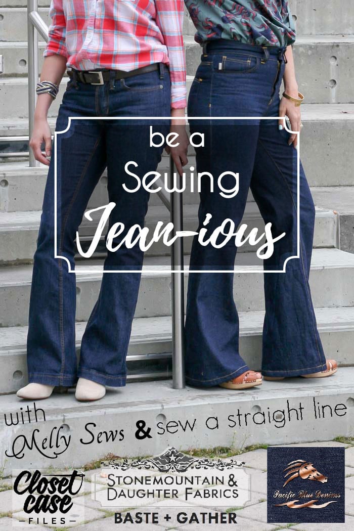 Be a sewing Jeanious - Sew jeans for yourself - HUGE round up of resources and tutorials - Melly Sews 