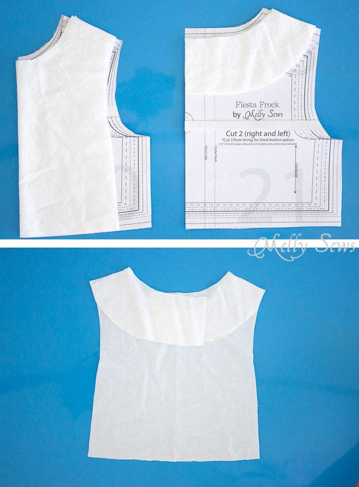 Step 1 - Alice in Wonderland Costume - Sew a DIY Alice in Wonderland costume with a free pattern and tutorial from Melly Sews