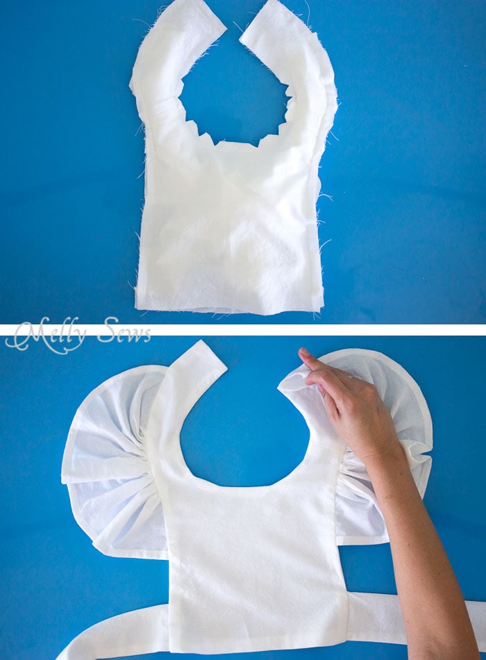 Step 4 - Alice in Wonderland Costume - Sew a DIY Alice in Wonderland costume with a free pattern and tutorial from Melly Sews