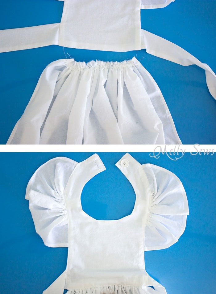 Step 5 - Alice in Wonderland Costume - Sew a DIY Alice in Wonderland costume with a free pattern and tutorial from Melly Sews