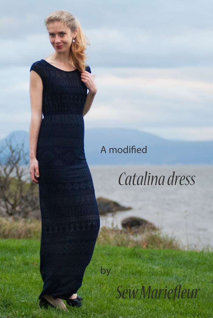 Blank Slate Patterns Catalina Dress by Sew Mariefleur