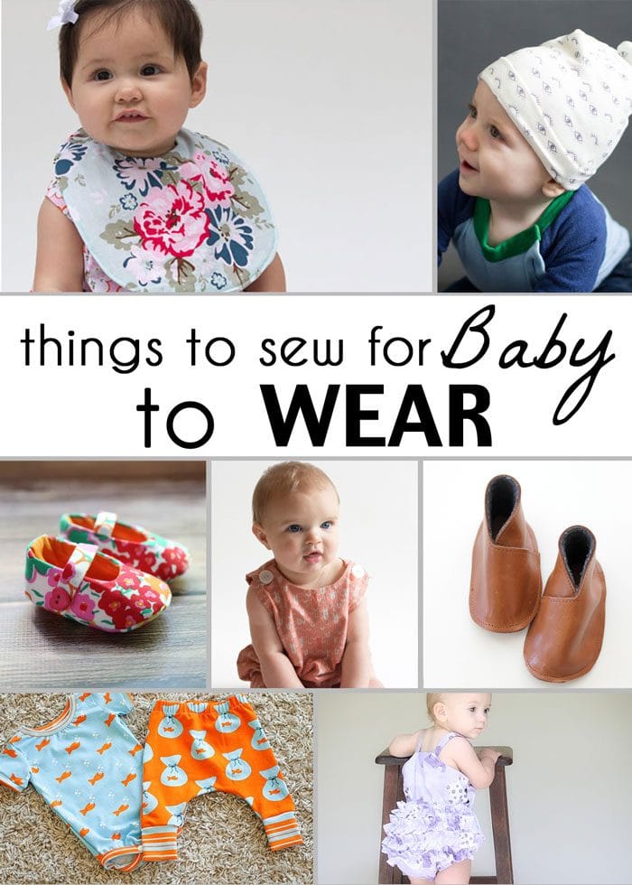 Things to sew for baby to wear - 21 Gifts to Sew for Baby - So many adorable ideas for things to sew for babies! - Melly Sews