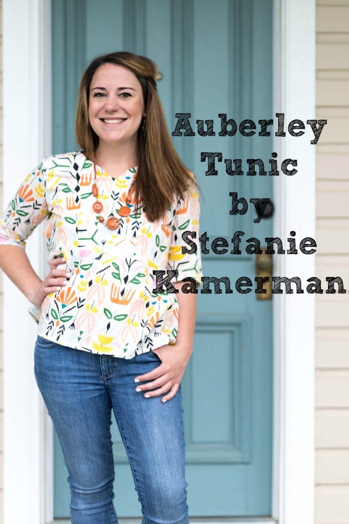 Auberley Tunic sewing pattern from Blank Slate Patterns sewn by Stefanie Kamerman
