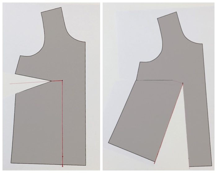 How to rotate darts - change the design of a sewing pattern - Melly Sews