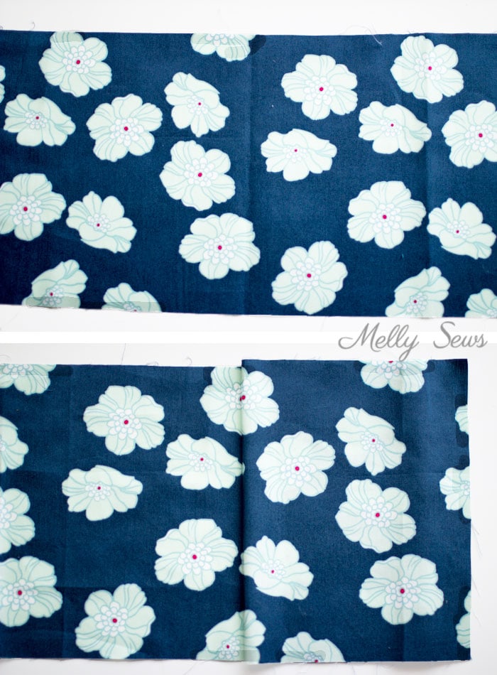 Floral Print Matching - How to Match Prints - How to match plaids for sewing - How to Match Stripes - Tutorial by Melly Sews