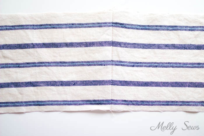 Stripe Matching - How to Match Prints - How to match plaids for sewing - How to Match Stripes - Tutorial by Melly Sews