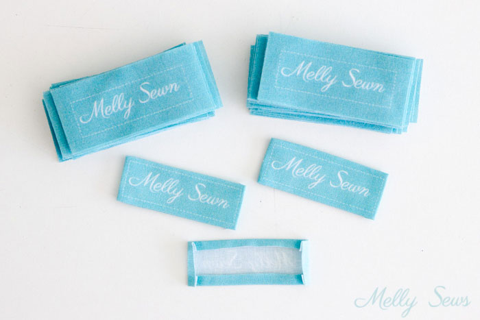 How to Make Clothing Labels - 3 Ways to Make Clothing Tags for Your Handmade Items - Melly Sews