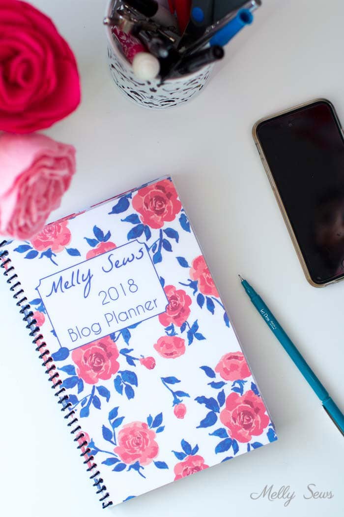 Genius - you can custom bind your own planner! - Printable blog planner - make your own DIY 2018 planner - Melly Sews