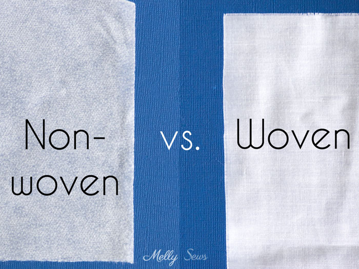 Non-woven vs woven interfacing types compared