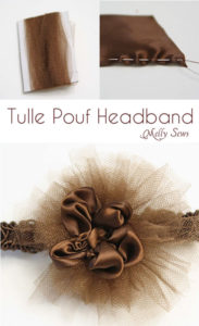 Tulle Headband Tutorial - Melly Sews