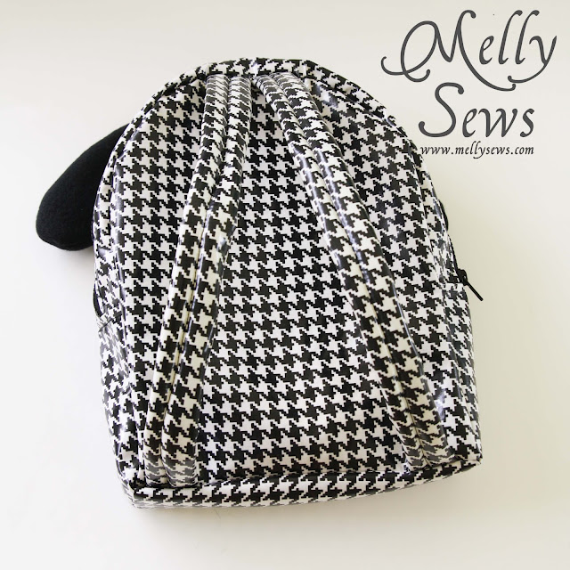 Hound Dog backpack tutorial for a toddler or child - so cute! - Melly Sews