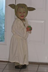 Baby Yoda costume