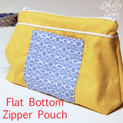 Last Minute Gift #2 – Flat Bottom Zip Pouch