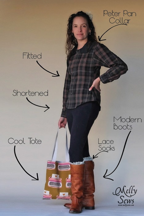 Leggings and Flannel How To - 1990s to now - Melly Sews