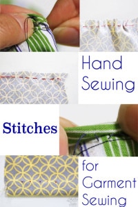 Hand Sewing Stitches - MellySews.com