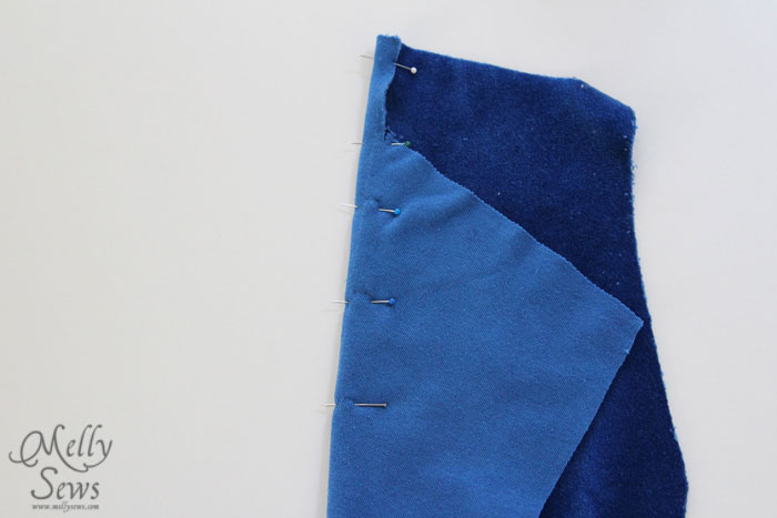 How to Sew a Blazer - Darts and Front Facing