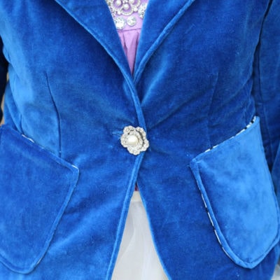 How to Sew a Blazer – Pockets, Back and Sides