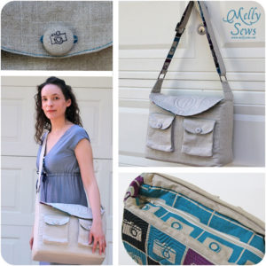 Quilted Camera Bag pattern by Melly Sews