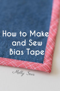 How to Make and Sew Bias Tape