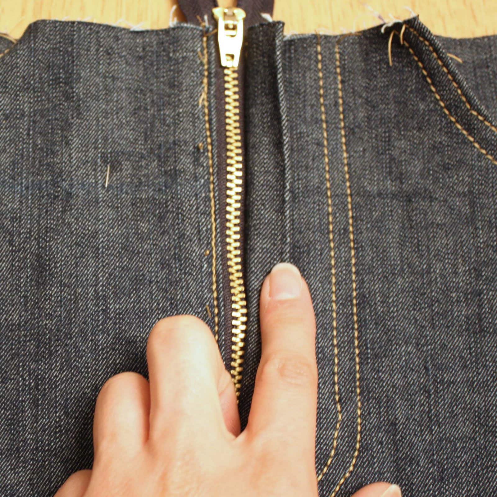 How to Sew a Zipper Fly - Melly Sews