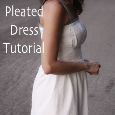 Pleated dress