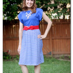 Patriotic Knit Sundress Tutorial by Sugar Bee Crafts for Melly Sews (30) Days of Sundresses