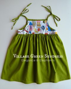 Village Green Sundress Tutorial by Elegance and Elephants for Melly Sews (30) Days of Sundresses
