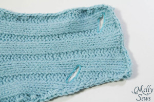 Sew a Neck Warmer Tutorial - with Free Pattern - Melly Sews