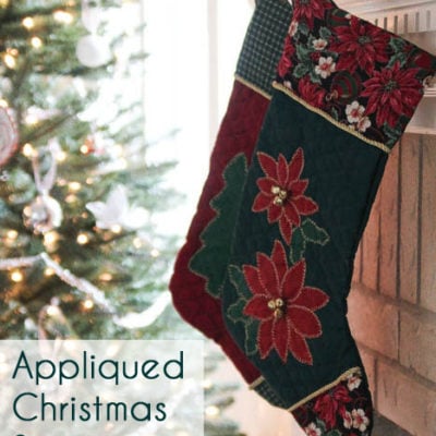 Free Christmas Stocking Pattern and Tutorial