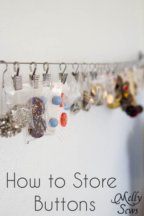 How to Store Buttons - MellySews.com