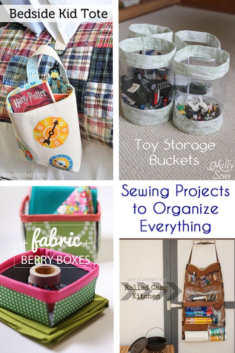 Sewing Projects for Organization - Melly Sews