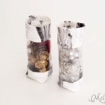Easy storage for buttons and small sewing items - Sew storage tubes with a little fabric and vinyl - tutorial on mellysews.com
