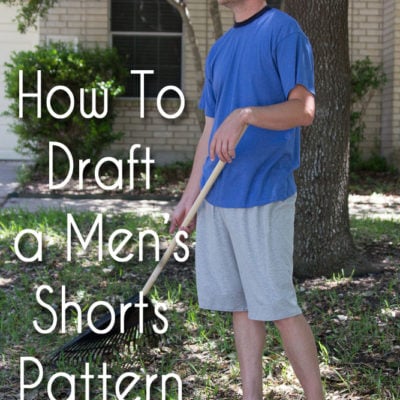 Draft a Mens Shorts Pattern