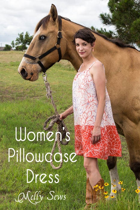 Women's Pillowcase Dress Tutorial - mellysews.com