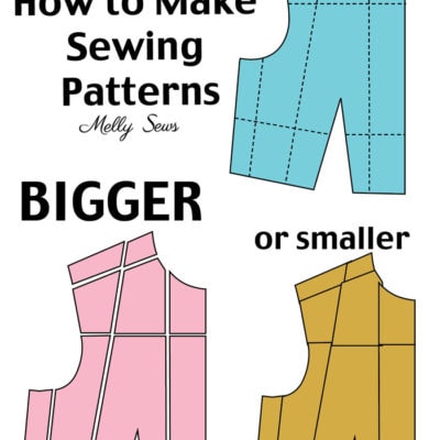 How to Make a Sewing Pattern Bigger (or smaller) – Pattern Grading