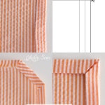 How to sew a mitered corner - Melly Sews