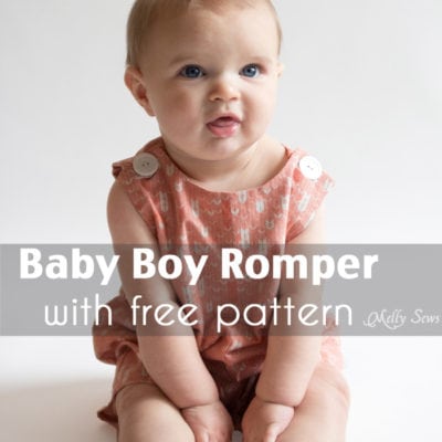 Baby Boy Romper Pattern – Sew Jon Jons