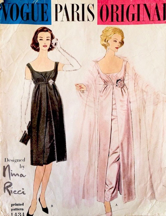 Nina Ricci Vogue Sewing Pattern - Most Expensive Sewing Patterns - Melly Sews