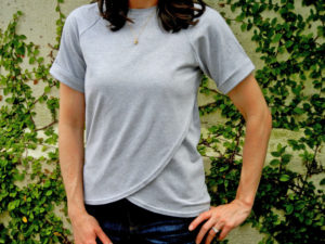 Tulip Top by Blank Slate Patterns sewn by Sew Charleston