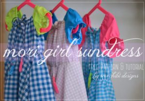 Nori Girl Sundress by Sew Chibi for (30) Days of Sundresses - Melly Sews