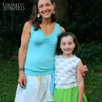 Mother Daughter dresses by Jane of Buzzmills for (30) Days of Sundresses - Melly Sews