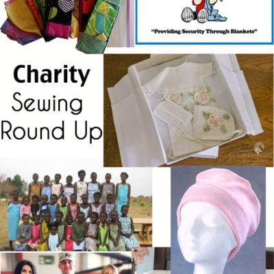 Charity Sewing Round Up