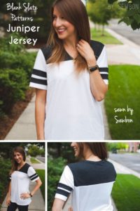 Juniper Jersey by Blank Slate Patterns sewn by Sewbon
