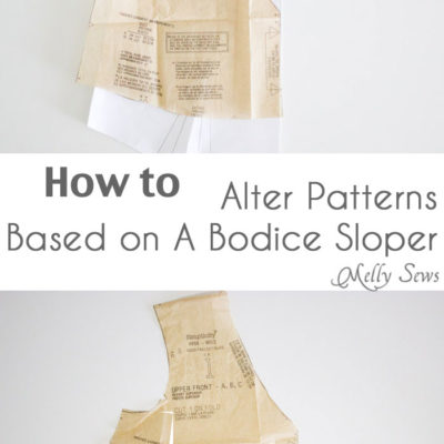 How to Fit a Sewing Pattern