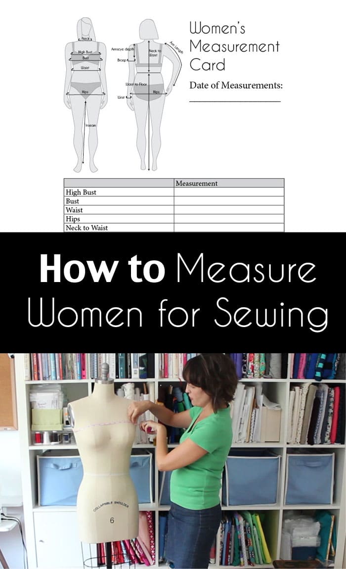 How to Measure Women for Sewing - Are You Doing it Wrong? Watch this Video and Make Sure You're Measuring Yourself Correctly