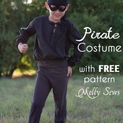 Pirate Costume with FREE Pattern