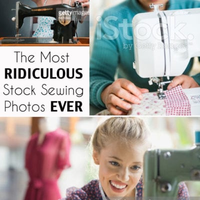 The Most Ridiculous Sewing Stock Photos